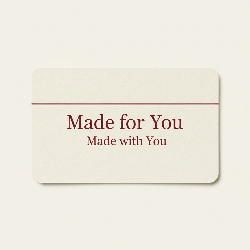 Made for You. Made with You. — Anonyme Corsets